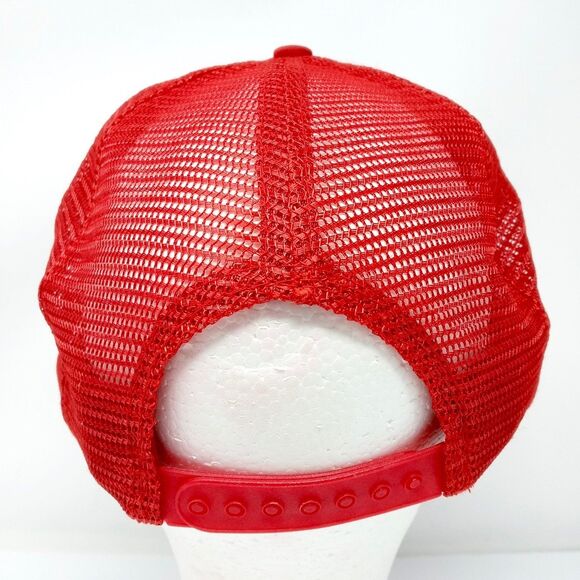 Vintage North Dakota Bison Nature Adjustable Snapback Mesh Trucker Hat Cap - Picture 4 of 7